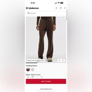 lululemon Softstreme High-Rise Pant
Regular. Size 4. New W/O tags